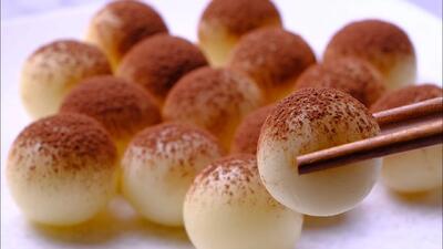  «طرز تهیه توپک های شیرین با شیر | دستور شگفت انگیز در ۵ دقیقه»
