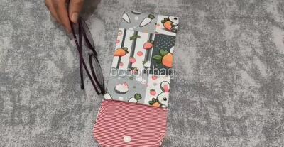 آموزش دوخت جا عینکی پارچه ای | ساده، شیک و مناسب مبتدی ها !