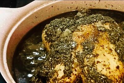  راز مرغ شکم پر رستورانی بی دردسر با تازه ترین سبزیجات معطر : آشپزی آسان