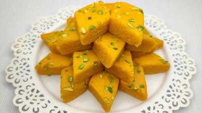  طرز تهیه لوز بادام اصل تبریز به روش قنادی های حرفه ای !