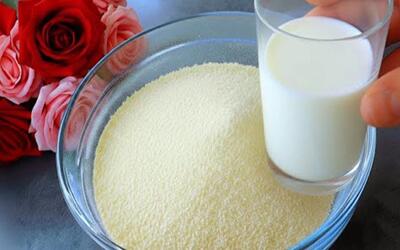  فقط آرد و شیر بدون تخم مرغ / طرز تهیه کیک ساده و سریع در ۵ دقیقه