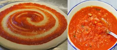  طرز تهیه سس پیتزا به سبک رستورانی، قابل استفاده برای هر نوع پیتزا !