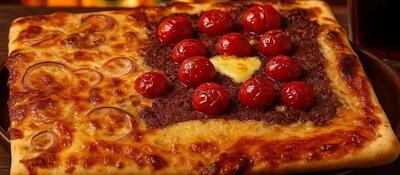  طرز تهیه پیتزای کوبیده، بسیار خوشمزه و لذیذ !