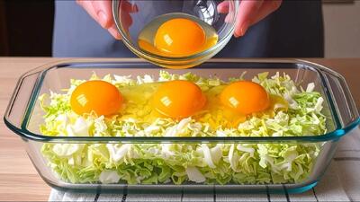  کلم با تخم مرغ از گوشت بهتر است/ دستور پخت کلم آسان و خوشمزه!