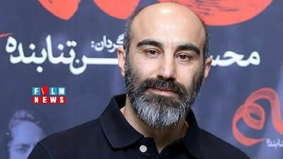  شوک هواداران: محسن تنابنده با ست چتر و کلاه رمانتیک در باران پاییزی + عکس!