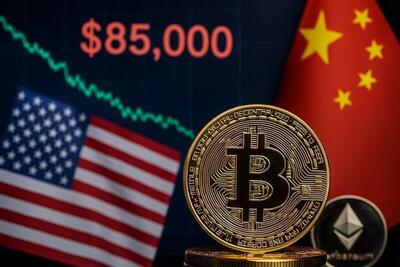  سقوط بیت‌کوین تا ۸۵ هزار دلار؛ چین دوباره زنگ خطر رمزارز‌ها را به صدا درآورد