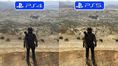  ویدیو: مقایسه گرافیکی نسخه PS4 و PS5 بازی Red Dead Redemption 1 - گیمفا