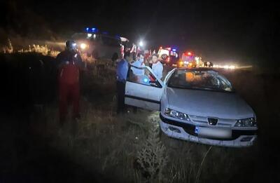  برخورد پژو و تریلی در قلب جنگل گلستان/یک فوتی و ۳ مصدوم