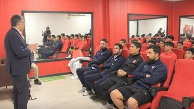  کارگاه آموزشی ضد دوپینگ در آکادمی فوتبال پرسپولیس