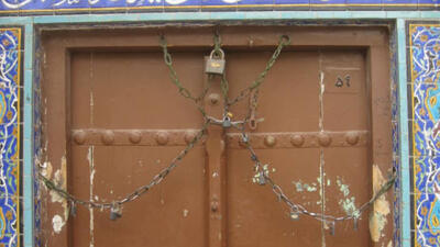  سرقت درب مسجد جامع «خوزان» خمینی‌شهر در حال پیگیریست