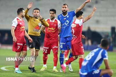  آمار قضاوت وحید کاظمی برای استقلال و پرسپولیس/ همه چیز برابر به جز پنالتی‌ها