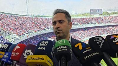  علی خطیر: امیدوارم تیم ملی با ظرفیت کامل در جام جهانی شرکت کند