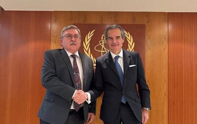  رایزنی اولیانوف با گروسی درباره برنامه هسته‌ ای ایران