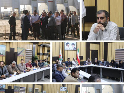  بازدید میدانی از مرز پرویزخان با محوریت توسعه ترانزیت