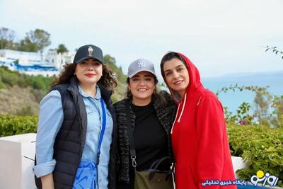  نرگس محمدی و الیکا عبدالرزاقی در تونس