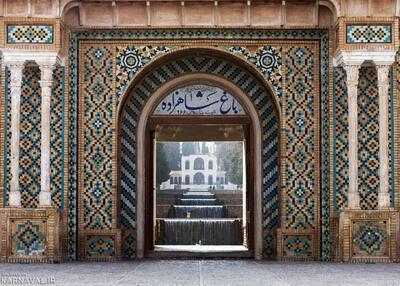  آغاز مرمت سردر باغ شاهزاده ماهان کرمان