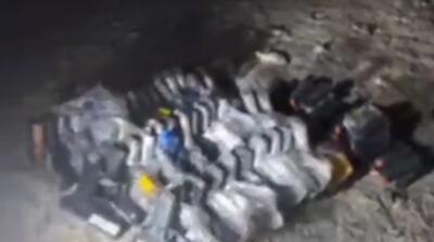  تصاویر انبوه قاچاق سلاح به ایران را ببینید