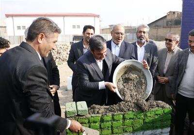  آیین خشت‌گذاری مدرسه 18 کلاسه در شهرری / 5300 کلاس درس به تراکم زیر 35 نفر رسید - تسنیم