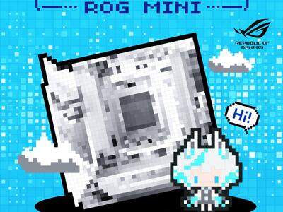  ایسوس با تیزری جدید از مادربرد گیمینگ «ROG Mini Blizzard» پرده برداشت