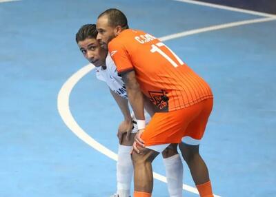  طیبی تصویر فوتسال را برای مدافع خارجی سیاه کرد