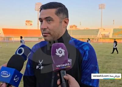  فاطمی: یک بازی سنگین برابر ذوب‌آهن داریم