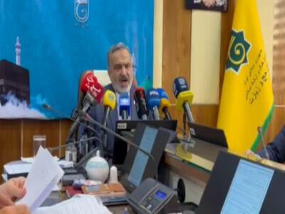  توضیحات رئیس سازمان حج درباره فضای کم زائران حج تمتع در منا