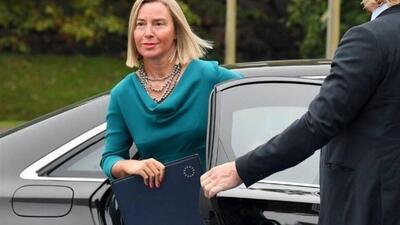  فدریکا موگرینی بازداشت شد