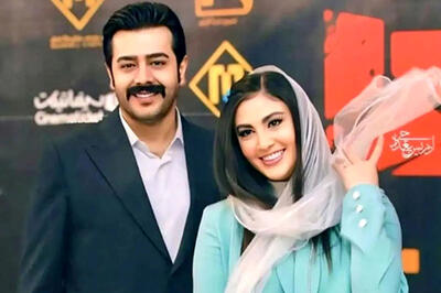  قاب خاصِ «سهیل قاصدی، همسر مریم مومن» کنار مسعود کیمیایی