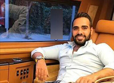  ساشا سبحانی در بازی بارسلونا - اتلتیکومادرید دیده شد!