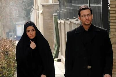  «گلرخ و مرتضی» در پشت‌صحنه سریال «از یاد رفته»