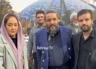  دورهمی بازیگران خاکستریِ سریال «آوای باران»