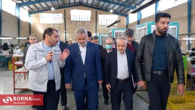  بازدید رئیس کل دادگستری استان تهران از واحد‌های تولیدی شهرک صنعتی صفادشت شهرستان ملارد