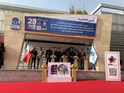  ۸۰ میلیون دلار صادرات صنعت رنگ و رزین در هشت ماه امسال