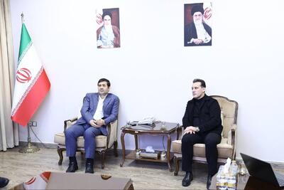  دیدار رئیس فدراسیون جودو با وزیر ورزش و جوانان