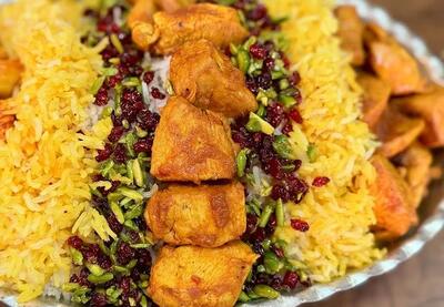  زرشک پلو با مرغ در کمترین زمان / طعم مجلسی بدون دردسر