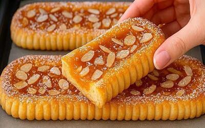  طرز تهیه شیرینی مغزدار در ۵ دقیقه / تا چای دم بکشه شیرینی آماده شده