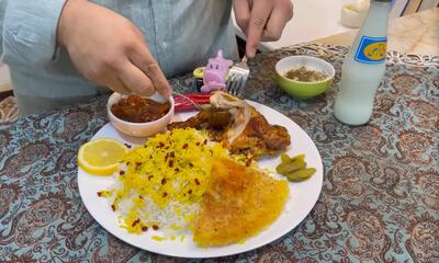  این مرغ رو آشپز های هتل های ۵ ستاره هم بلد نیستن! خیلی مزه عجیبی داره