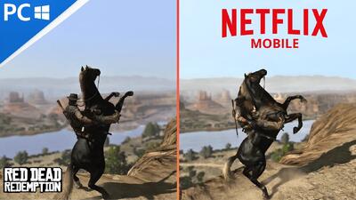  تماشا کنید: مقایسه گرافیکی نسخه اندروید و کامپیوتر بازی Red Dead Redemption 1 - گیمفا