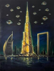  امارات و نقاشی روشنک ستاری