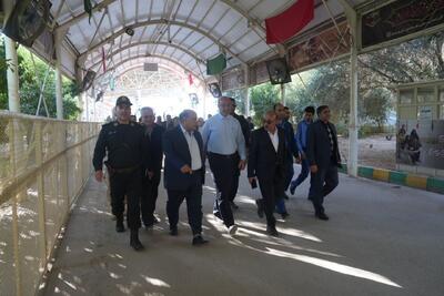  تأکید رییس کل گمرک ایران بر تسهیل مبادلات تجاری و آمادگی تردد زوار از مرز خسروی