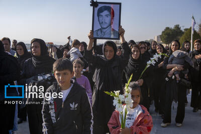  استقبال از پیکر مطهر شهید «نورمراد رضایی»