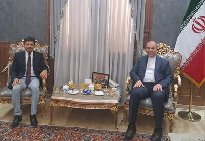  دیدار و گفت‌وگوی مدیر دفتر کمیته بین‌المللی صلیب سرخ در عراق با سفیر ایران