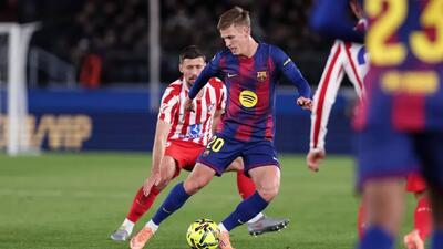  خلاصه بازی بارسلونا مقابل اتلتیکومادرید