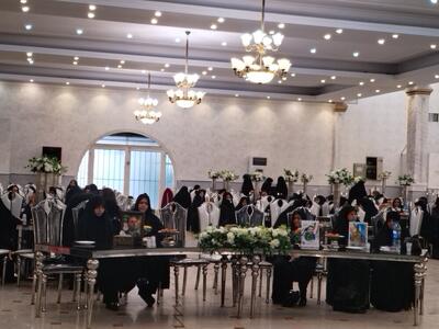 تجلیل از ۱۳۵ مادر و همسر شهید در قرچک