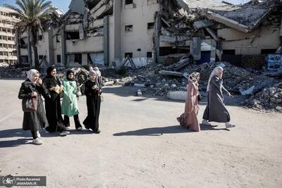  دانشگاه غزه کلاس‌های درس را از سر گرفت + تصاویر