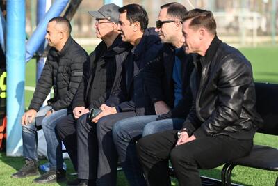  عکس | ستاره سابق استقلال تماشاگر بازی تیم زنان