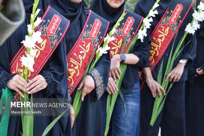  تشییع شهید گمنام در دانشگاه مهارت، فرهنگیان و محلات بندرعباس