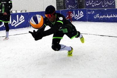  ایران در همدان میزبان نخستین رویداد والیبال برفی آسیا