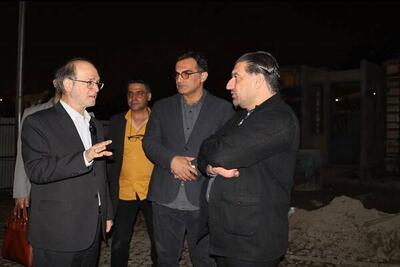  پیگیری ساماندهی حریم تئاتر شهر با بازدید معاون هنری وزارت فرهنگ