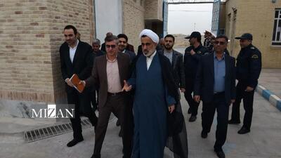  رئیس دادگاه عالی انتظامی قضات از بازداشتگاه ابرکوه بازدید کرد
